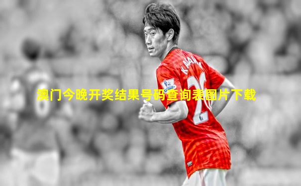 澳门今晚开奖结果号码查询表图片下载